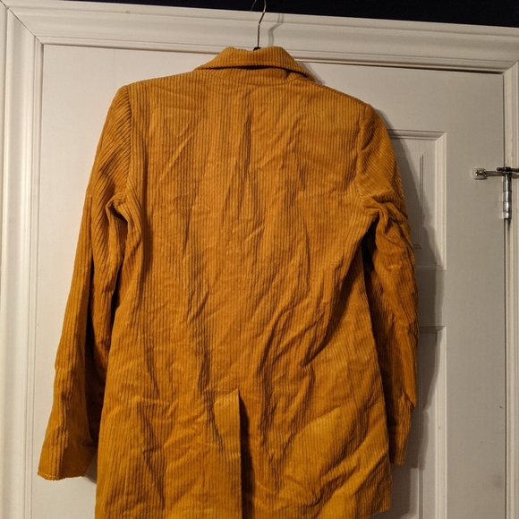 TOPSHOP CORDUROY SUIT JACKET - Picture 4 of 5